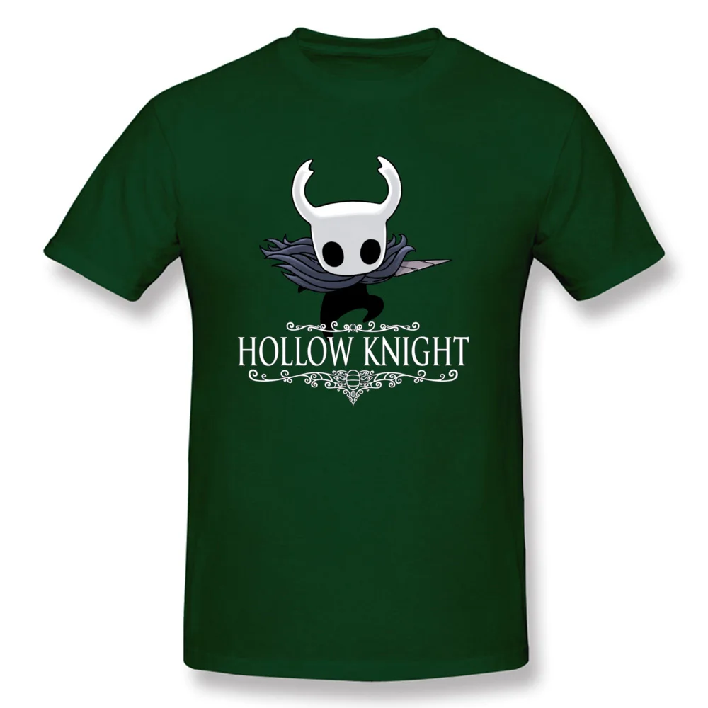 Hollow Knight 18603 O Neck Top T-shirts Summer Fall Tops T Shirt Short Sleeve Company 100% Cotton Summer Tops Tees Normal Men Hollow Knight 18603 dark