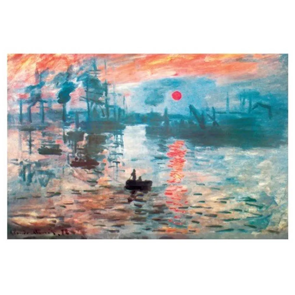 

Decompression 1000 Pieces Toy Impression Sunrise by Monet Jigsaw Puzzle Toys Sunshine Wooden Paper Puzzles for Adult and Kids