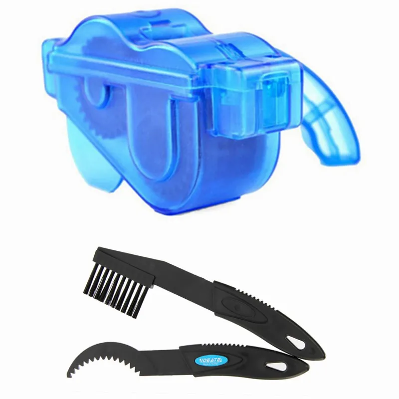 Bicycle Chain Cleaner Scrubber Tool Set