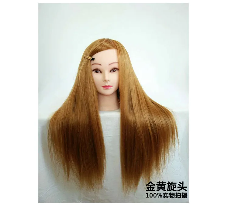 Free Shipping!! Femail Training Mannequin Head Hair Dummy Head