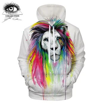 

Rainbow Mane by Pixie cold Art 3D Prints Hoodies Men Women Clothing Brand Men Sweatshirt Pullover Drop Ship Plus Size ZOOTOP BEA