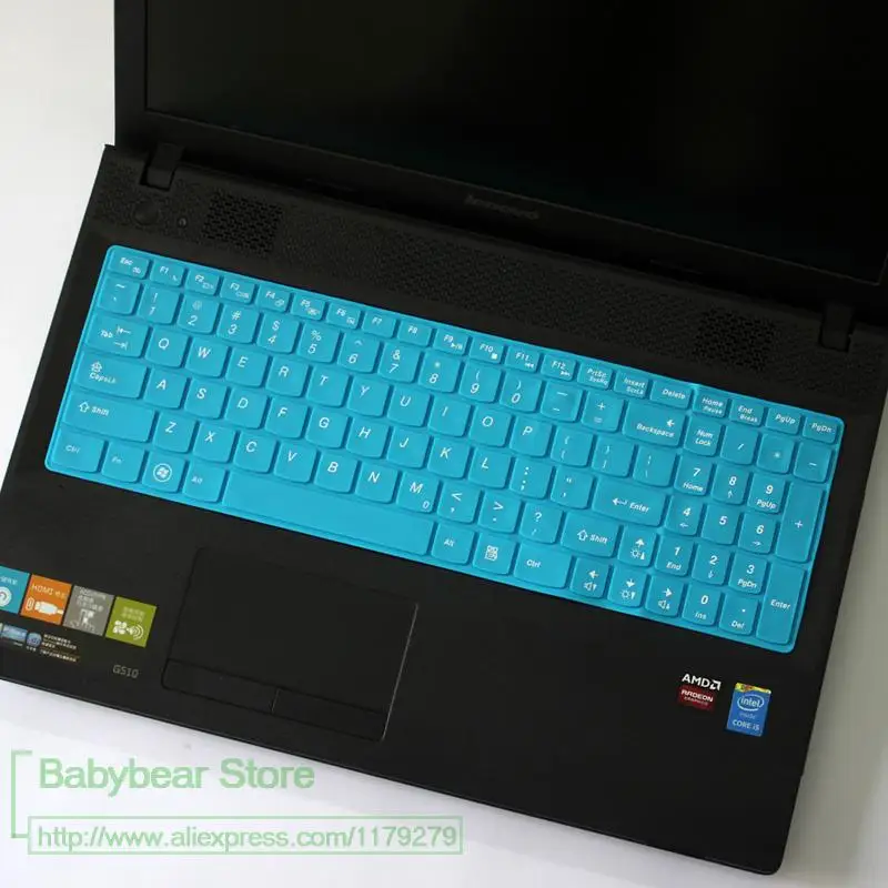 Transparent Saco Keyboard Protector Silicone Skin Cover for Lenovo G50-80 80L000HLIN 15.6-inch Laptop Transparent Saco Keyboard Protector Silicone Skin Cover for Lenovo G50-80 80L000HLIN 15.6-inch Laptop