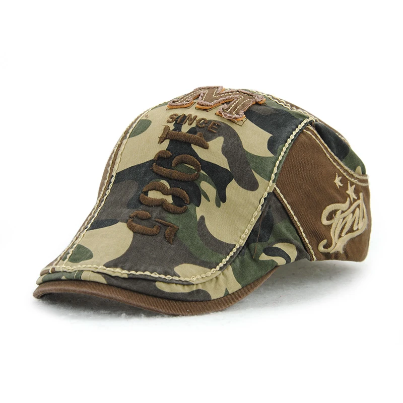 Camouflage beret hat Clearance