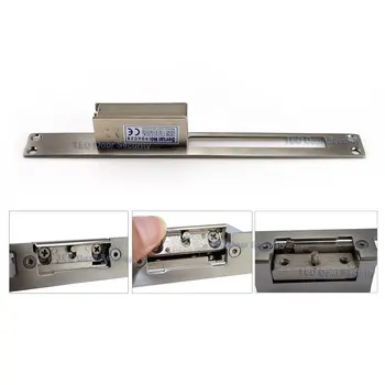 

Adjust Lock-tongue to NO style European Narrow-type and Adjustable Electric Strike for Narrow Door Holding Force 500KG