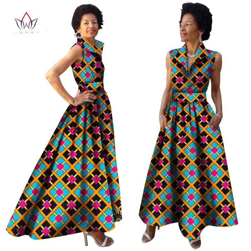 2018-African-Summer-Dress-Dashiki-Dress-African-Bazin-Riche-Dress-for-Women-Plus-Size-Long-Print(8)