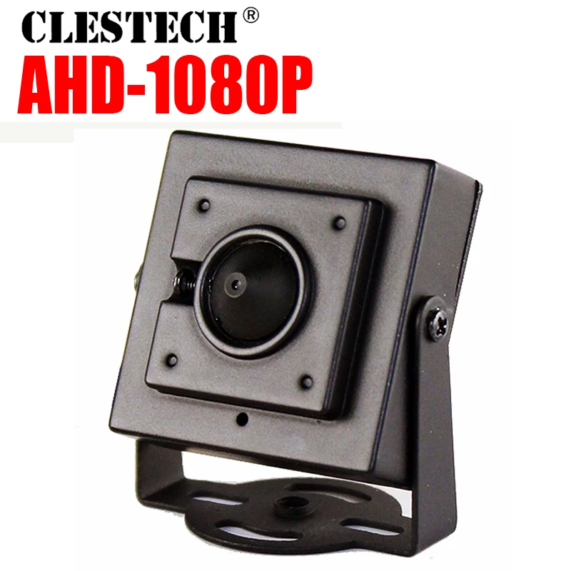 

Very Mini Sony AHD camera IMX323 1080P 1080P 720P 2.0MP metal 3.7mm Cone Lens super small surveillance products Cam have bracket