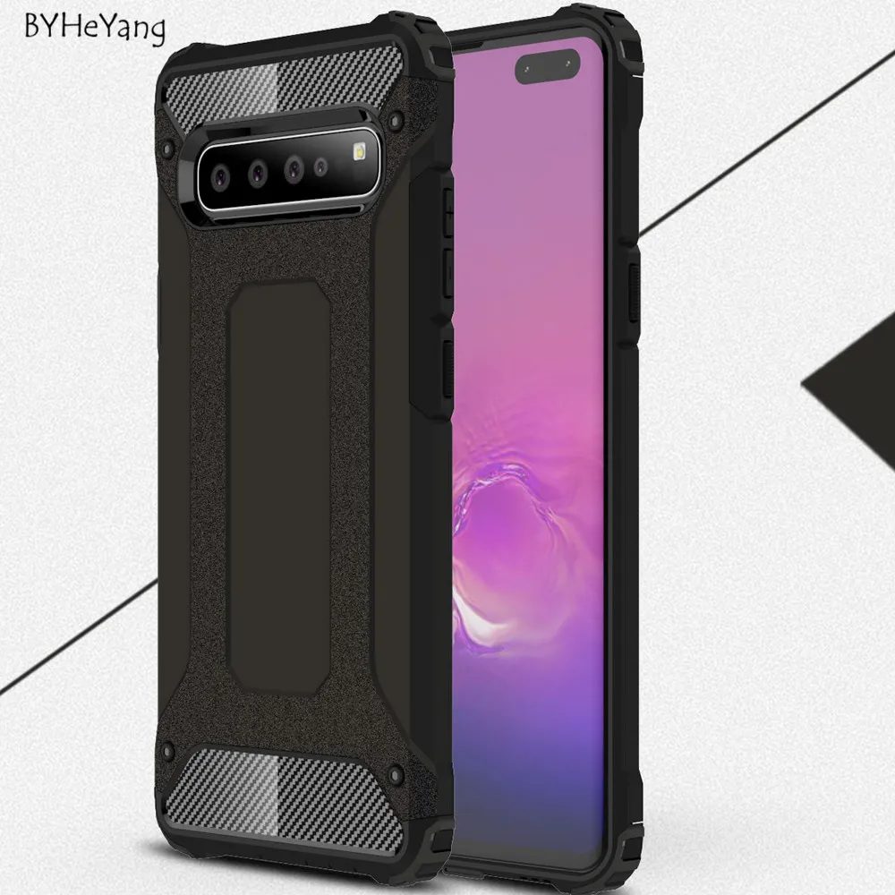Для Samsung Galaxy S10 5G чехол для Coque силиконовые противоударные тонкие жесткие прочные