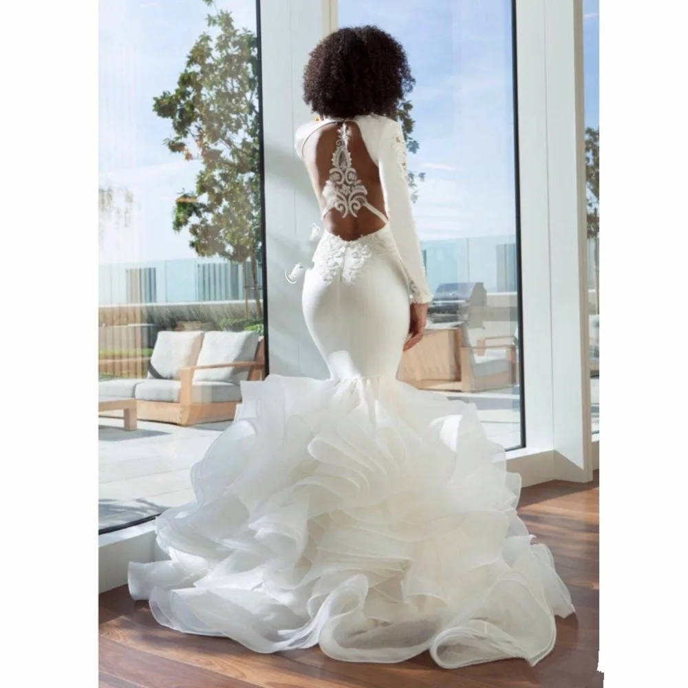 elegant-white-mermaid-prom-dresses-sexy-deep (1)