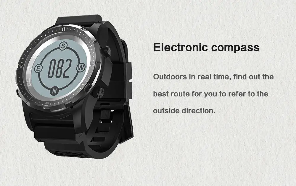 Makibes BR2 Smart Watch GPS Compass Speedometer Heart Rate Monitor Fitness Tracker Bluetooth watch 319641 23