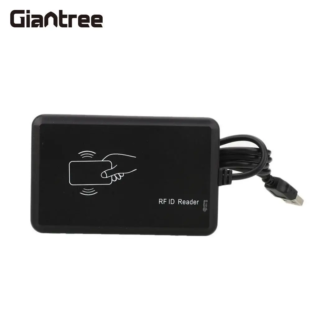 Giantree 125Khz RFID ID Card Reader for Mifare Multi-format USB Proximity Sensor Smart ID Card Reader EM4100 For Access Control Giantree 125Khz RFID ID Card Reader for Mifare Multi-format USB Proximity Sensor Smart ID Card Reader EM4100 For Access Control