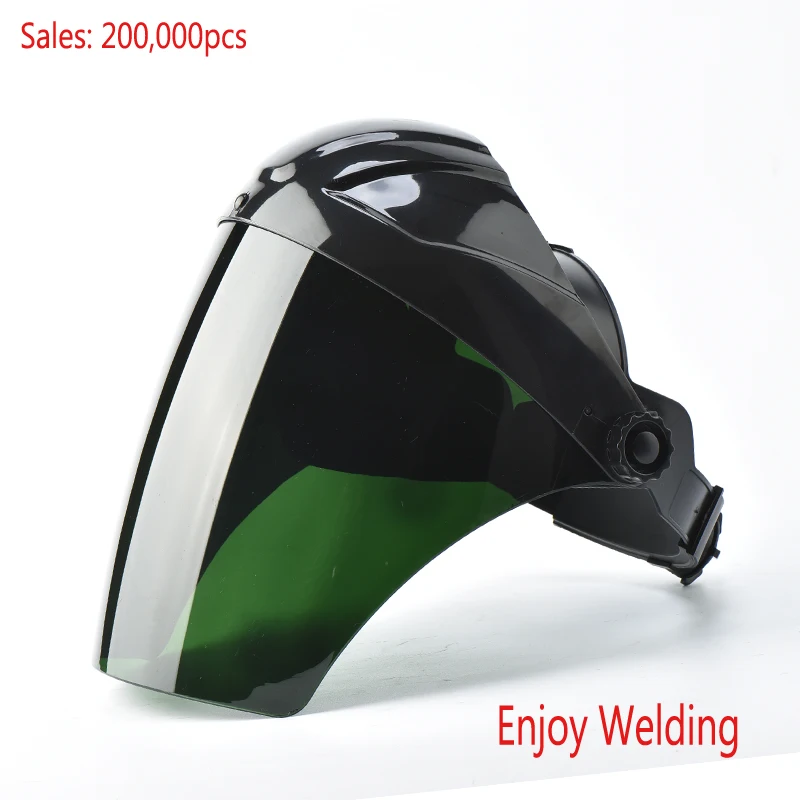 

Nice design Mig Tig Arc welding Protective face shields masks hood, green CE certificate PC welding hat helmets goggles CE