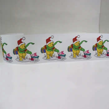 

50yards 7/8" 1" 1.5" 2" 3" 22mm 25mm 38mm 50mm 75mm hot cartoon printed grosgrain ribbon for headband hair bow hair tie