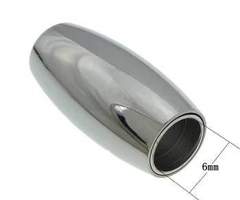 

Stainless Steel Magnetic Clasp,Guaranteed 100%, Oval, oril color, 21x10mm, Hole:Approx 6mm, 50PCs/Lot, Sold By Lot