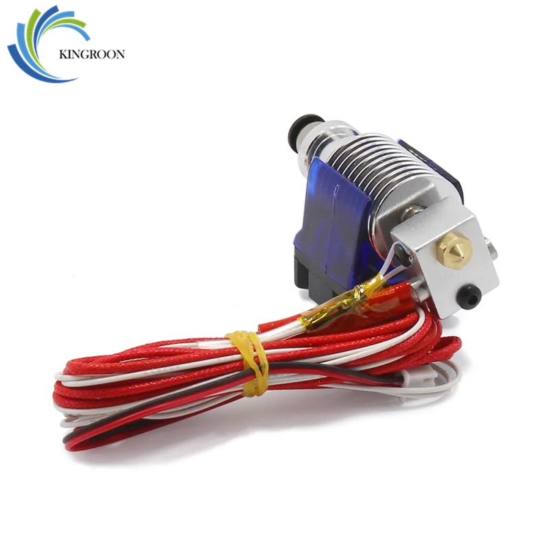 V6 J-رئيس Hotend عن الطارد عدة 3D طابعات جزء التبريد مروحة قوس كتلة الثرمستورات فوهة 0.4 مللي متر 1.75 مللي متر خيوط أجزاء