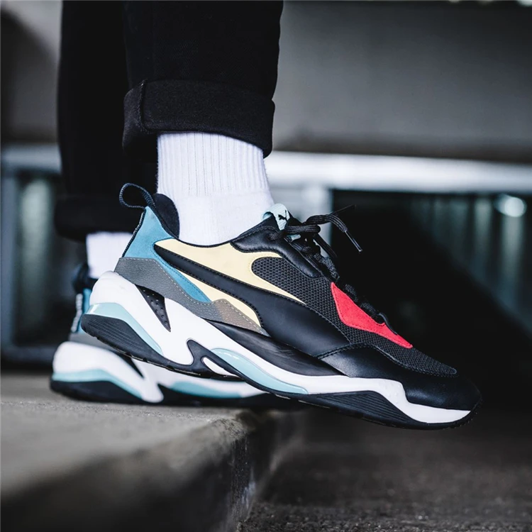 

PUMA Mens Thunder Spectra Sneakers Men Women Sports Shoes 367516-01 running Shoes Thunder Desert Retro Dad Shoes 35.5-45