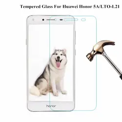 Закаленное Стекло для Huawei y5ii Y5 2 Чехол защитный экран смартфона закаленное случае 9 H на 5,0 дюймов кристаллы тонкий прозрачный