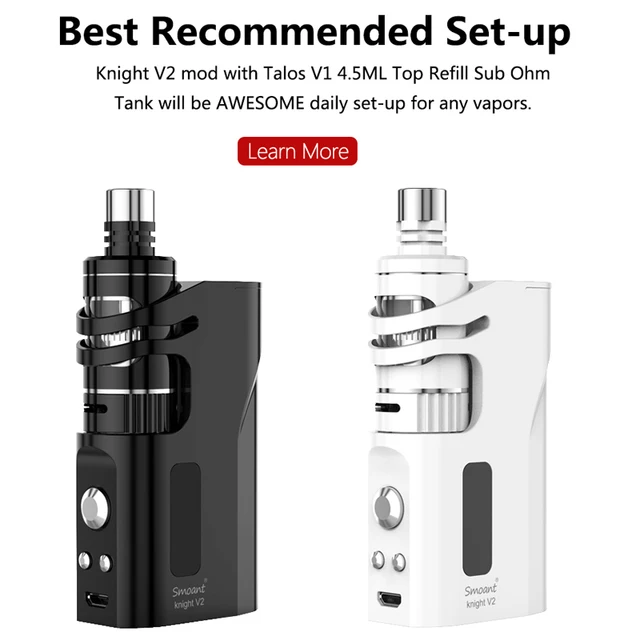 100% Original Smoant Knight V2 80W TC box mod with Talos