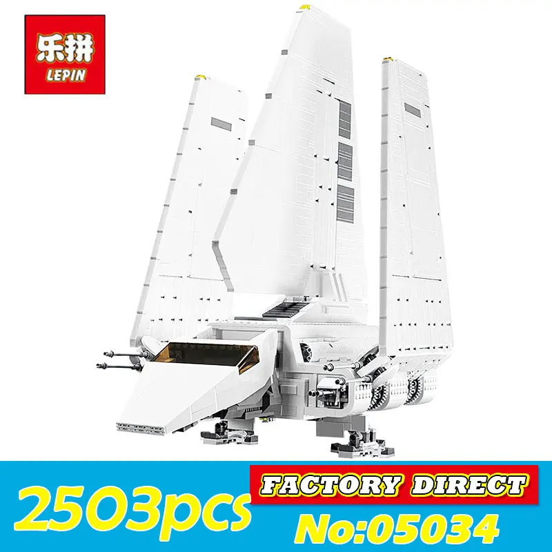 

IN STOCK LEPIN 05034 2503 pcs The Imperial Shuttle Building Blocks Bricks Assembled Toys 10212