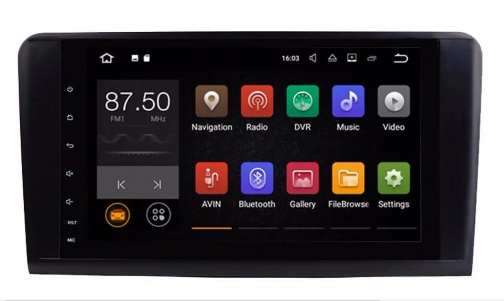 

2018 9 inch 1024*600 OCTA core Android 8.0 CAR DVD GPS FOR Mercedes Benz ML W164 /GL X164 ML350 ML320 ML280 GL350 GL450 2005-201
