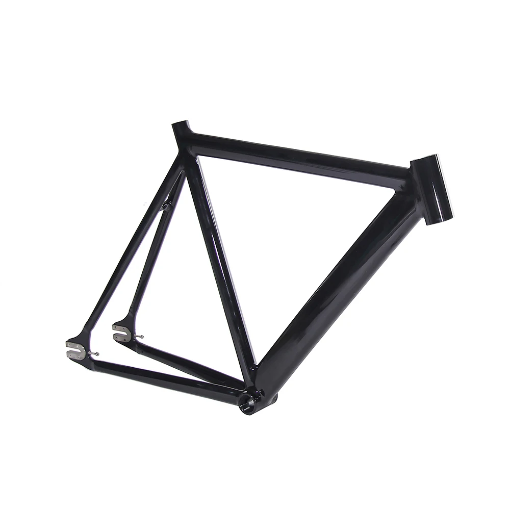 Excellent 700C Fixed Gear bike frame matte black Smooth Welding 54cm Bike frame Aluminum Alloy frame 2 Excellent 700C Fixed Gear bike frame matte black Smooth Welding 54cm Bike frame Aluminum Alloy frame 2