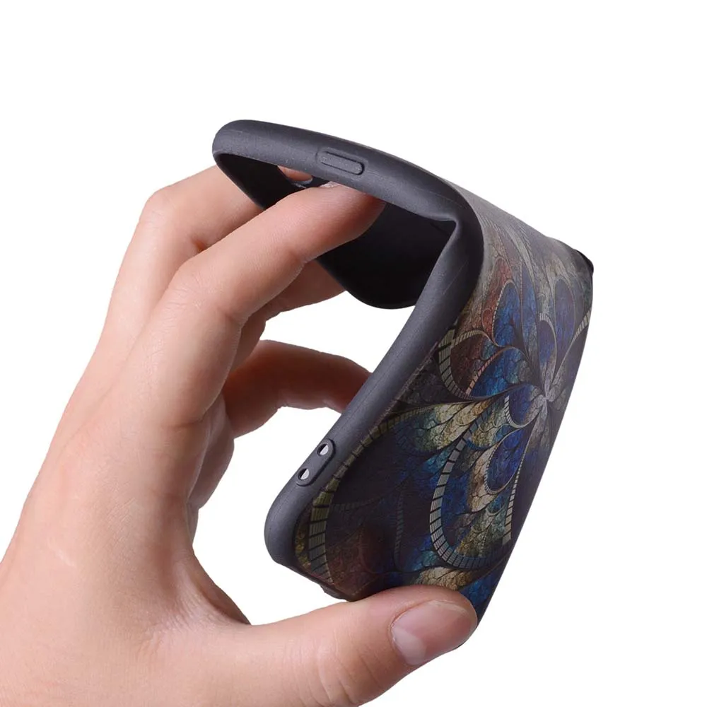 Чехол для Samsung S6 S7 S8 мягкий силиконовый чехол с 3d рисунком милого кота Galaxy S 6 7 8