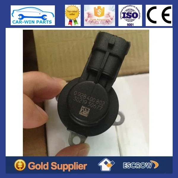 FUEL PUMP PRESSURE REGULATOR CONTROL VALVE FUEL MEASURE UNIT 0928400802 0 928 400 802 FOR FORD CITROEN PEUGEOT VOLVO 1.6 TDCI