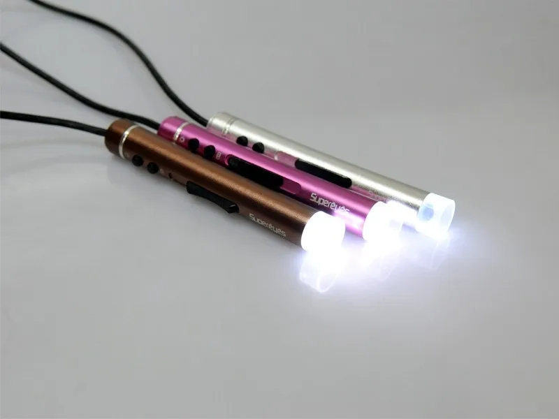 Video Camera Microscópio Portátil Lupa Portátil Prata bwith LED Verificação Da Pele