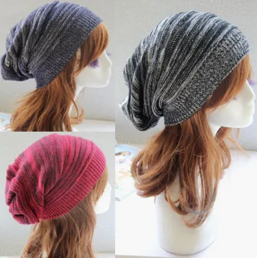 

free shipping 2017 Burst models in winter men and women hats color double layer of hats