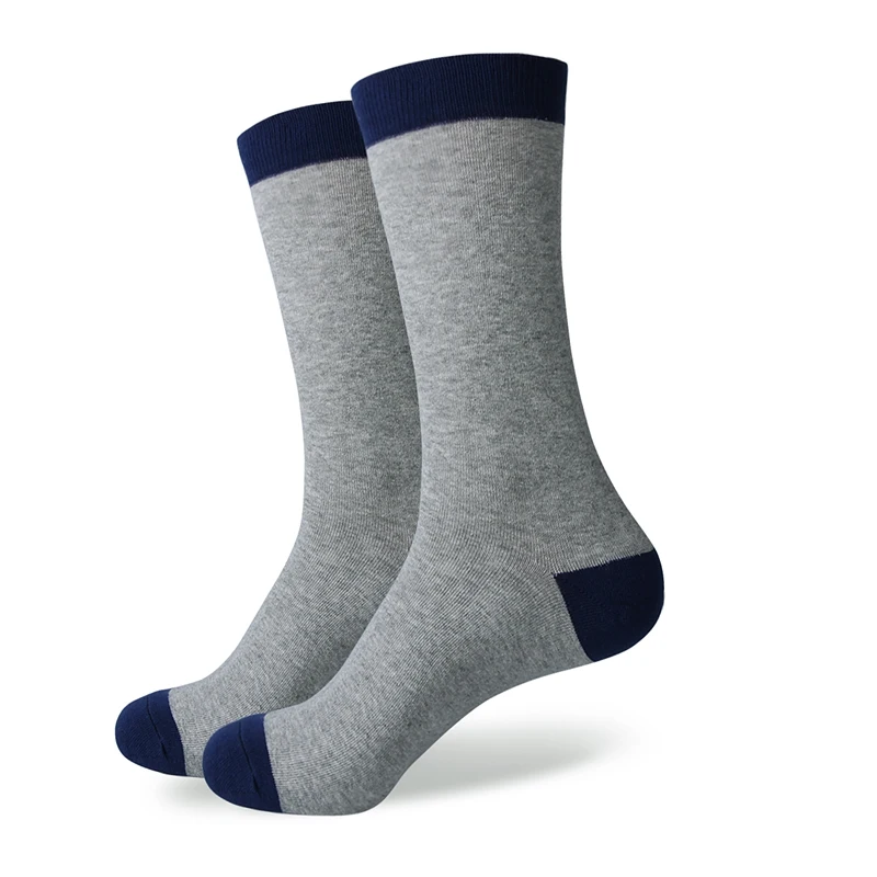 Мужские хлопковые носки в деловом стиле, свадебные носки, брендовые носки, размеры США(7,5-12), 420-425