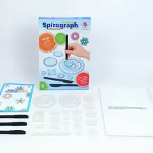 Обучающие игрушки, креативные игрушки для рисования спирографа, набор для взрослых и детей