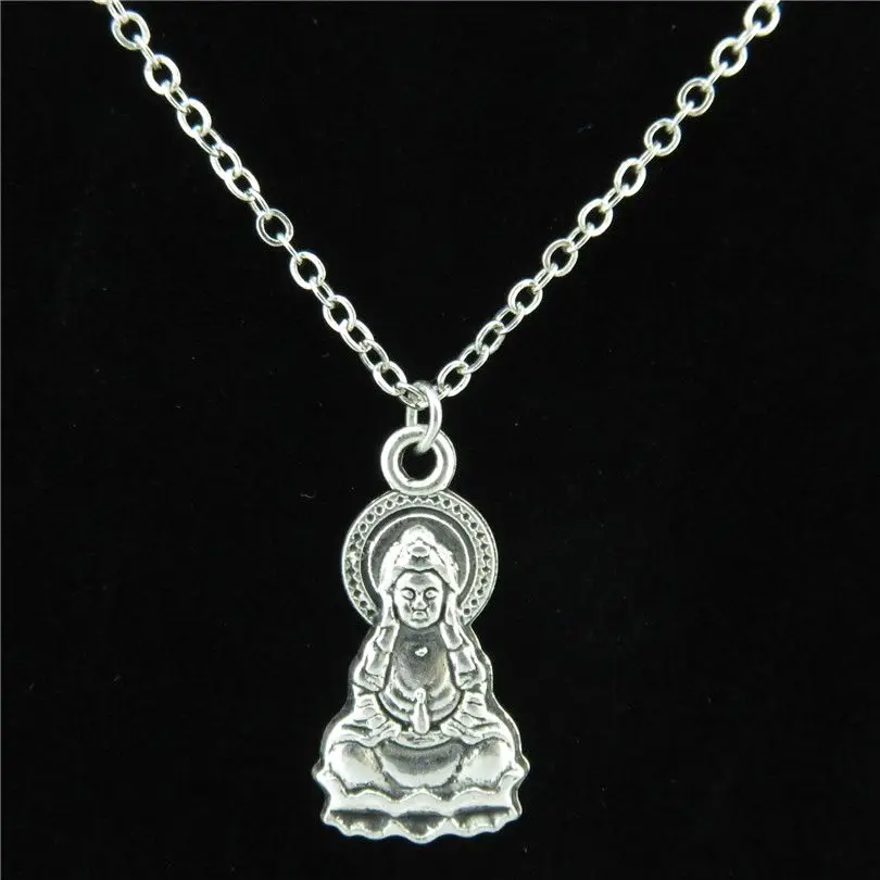 Free shipping R1485 15 3 Silver Rulaifo Bonze Buddha Alloy Pendant ...