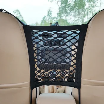 

Car seat storage net pocket car car storage seat back bag for Skoda Octavia Fabia Rapid Superb Yeti Roomster