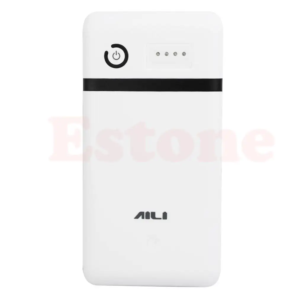 

162mm*82mm*22mm Mobile Power Bank Box USB 3.6V 5V 6V 9V 12V 6 x 18650 Battery Charger Adapter