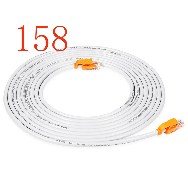 

White round line Cat5 super five kinds of net line anti - swing round line double color double stranded