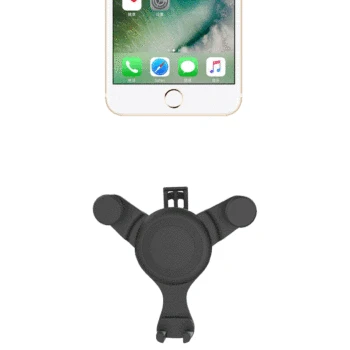 

100 pcs Gravity Car Air Vent Universal Adjustable Car Mount Clip Auto Lock Cell Phone Holder Smartphone Stand For iPhone Samsung