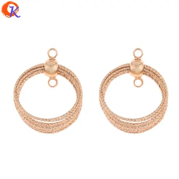

Cordial Design 30Pcs 15*20MM Jewelry Accessories/Earrings Connectors/Genuine Gold Plating/DIY Making/Hand Made/Earring Findings