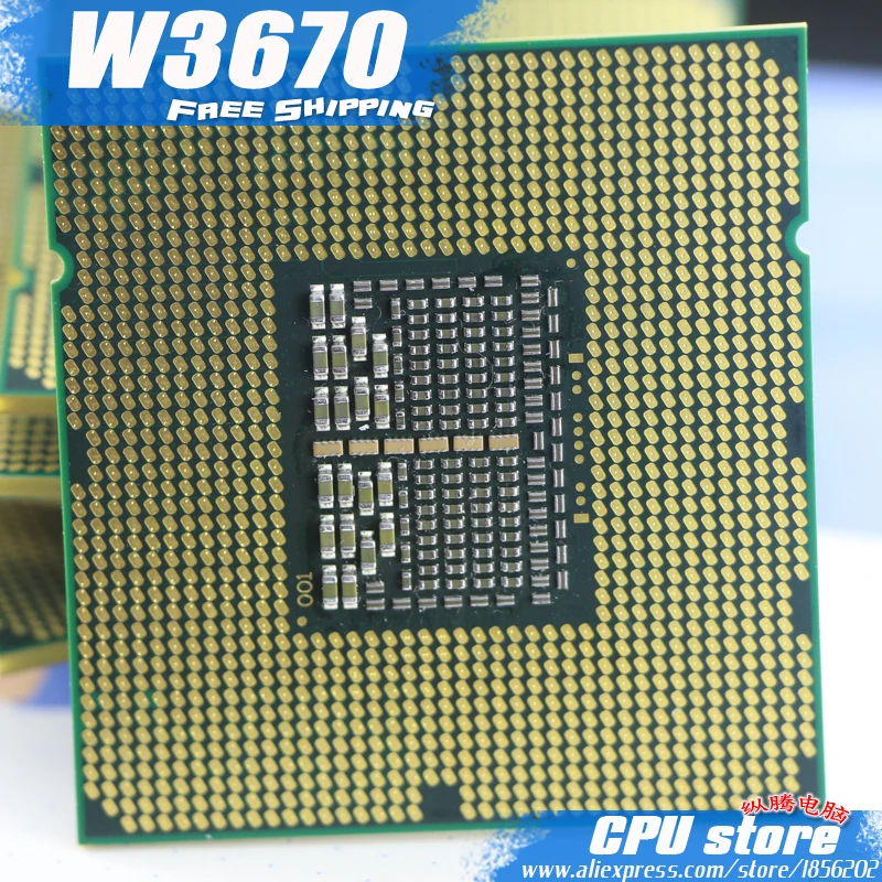 Процессор Intel Xeon W3670 cpu/3,2 ГГц/LGA1366/12 МБ кэш L3/шесть ядер/серверный cpu, есть, ЦП W3680