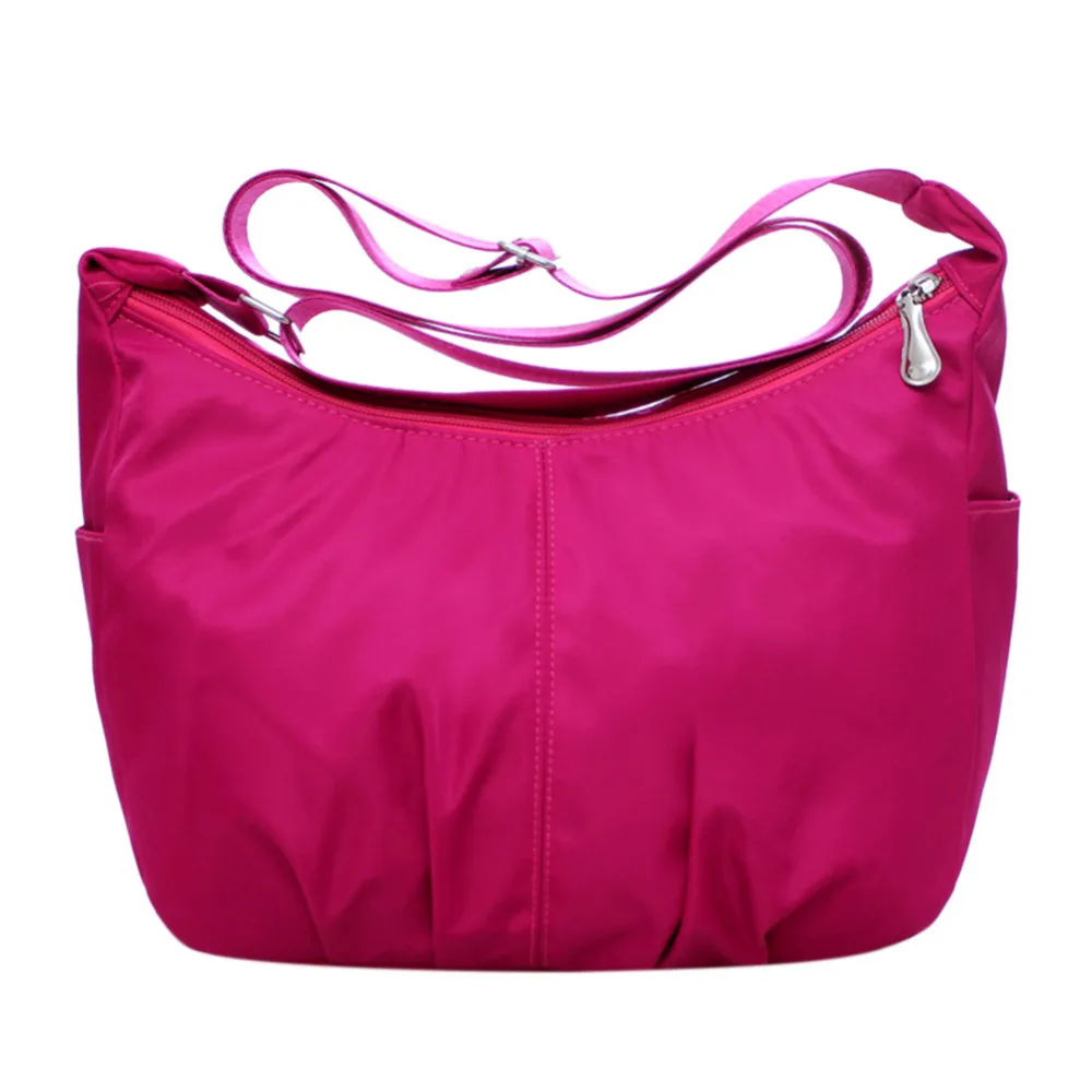 Nylon Crossbody Bags FOR Women Sling Shoulder Bag Bucket Bag Casual Laies Fashion Design Message