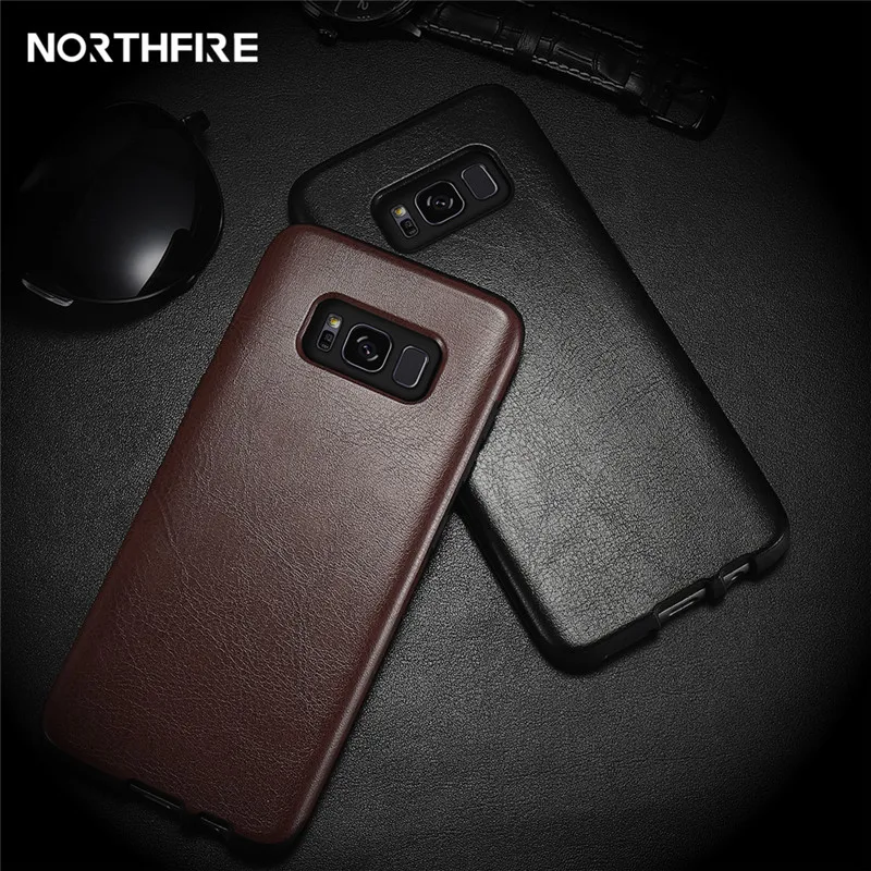 

NORTHFIRE Case For Samsung S10 Plus S10E Original Business Luxury Full Fitted PU Leather Soft Case For Samsung S10 Fundas Coque