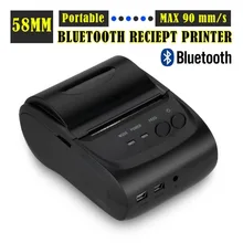 2 inch время ожидания 5~ 7 дней в Android 4.2.2 Bluetooth Беспроводной мобильного 58 мм Мини Термальность получения принтер Портативный с SDK