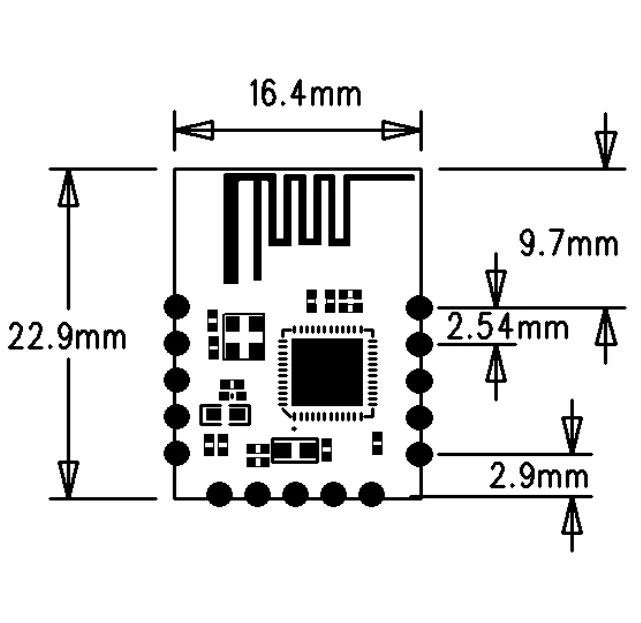 Сильный сигнал Bluetooth 5 4 0 BLEANT + модуль NRF52832 NRF52810 GT832E_01|Запчасти для кондиционера| |
