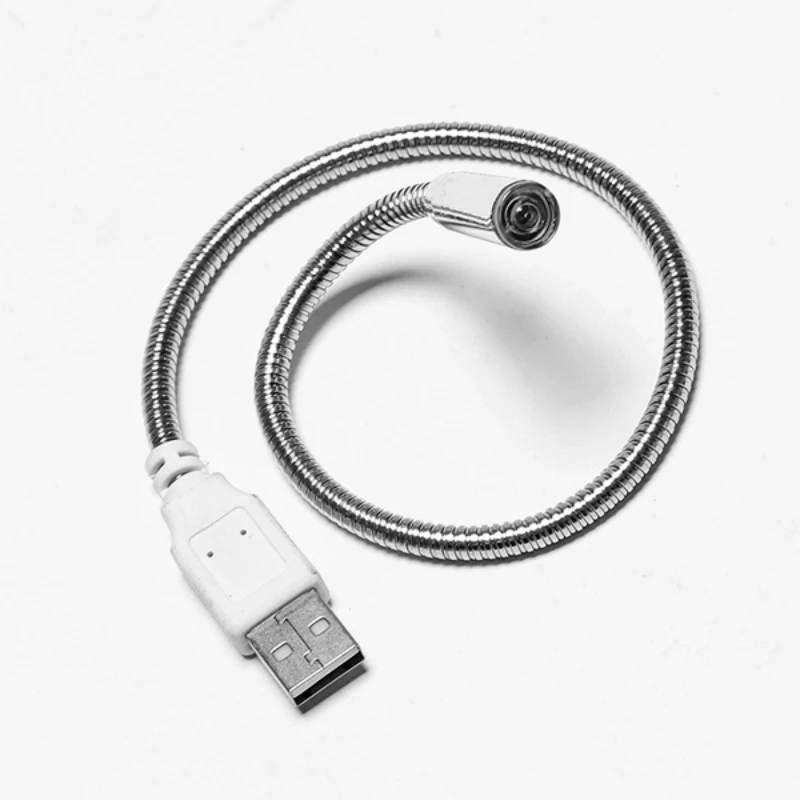 

Mini USB LED Light Lamp Flexible For PC Notebook Bright White Black USB Energy Saving Gift Night Reading Lamp