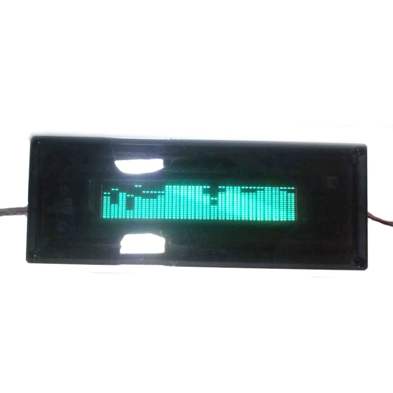 VFD FFT Nivel de espectro de música Indicador de Audio ritmo LED pantalla de medidor de VU OLED para coche de 12 V 24 V tablero amplificador VFD FFT Nivel de espectro de música Indicador de Audio ritmo LED pantalla de medidor de VU OLED para coche de 12 V 24 V tablero amplificador