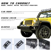 Многофункциональный 2х Овальный 7 дюймов 216 Вт светодиодный рабочий светильник бар прожектор пятно внедорожный грузовик Туман Вождение внедорожник для большинства автомобилей