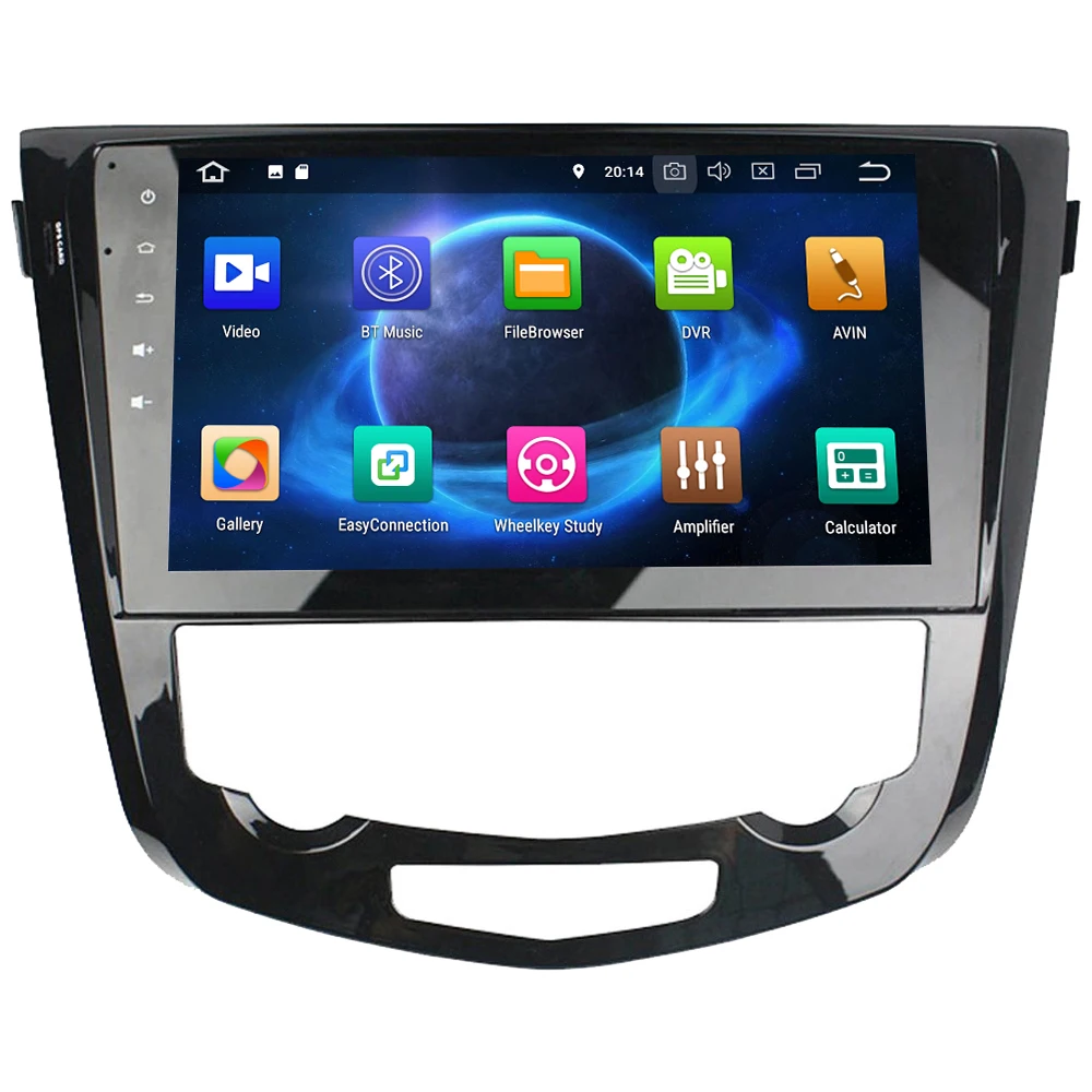 Top KLYDE 10.1" 4G Octa Core Android 8 7.1 4GB+32GB Car DVD Multimedia Player For Nissan Qashqai X-Trail AT 2013 2014 2015 2016 2017 1
