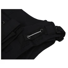 Супер-жилет нейлоновая куртка черный MOLLE Боевой страйкбол пейнтбол