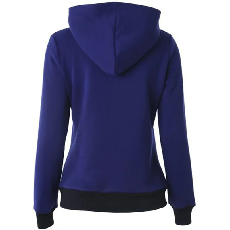 Women Hooded Cardigan Coat Ladies Winter Warm Long Sleeve Sweatshirt Outwear New
