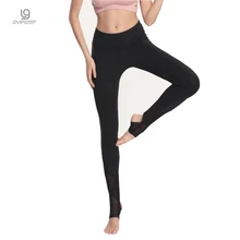 Для женщин тренировки спортивных Леггинсы сетки Лоскутная Прозрачный эластичный высота талии Фитнес Леггинсы дамы чистая Пряжа Брюки для девочек