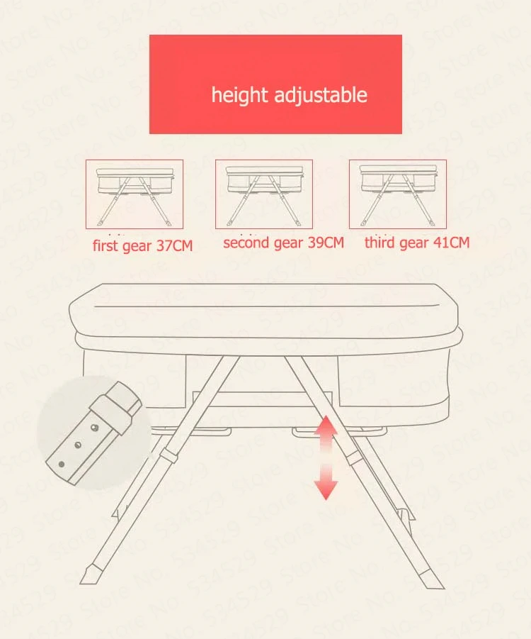 Портативный экологически чистый шейкер для новорожденных многофункциональная высота может регулировать Колыбель Складная Походная детская кроватка для путешествий