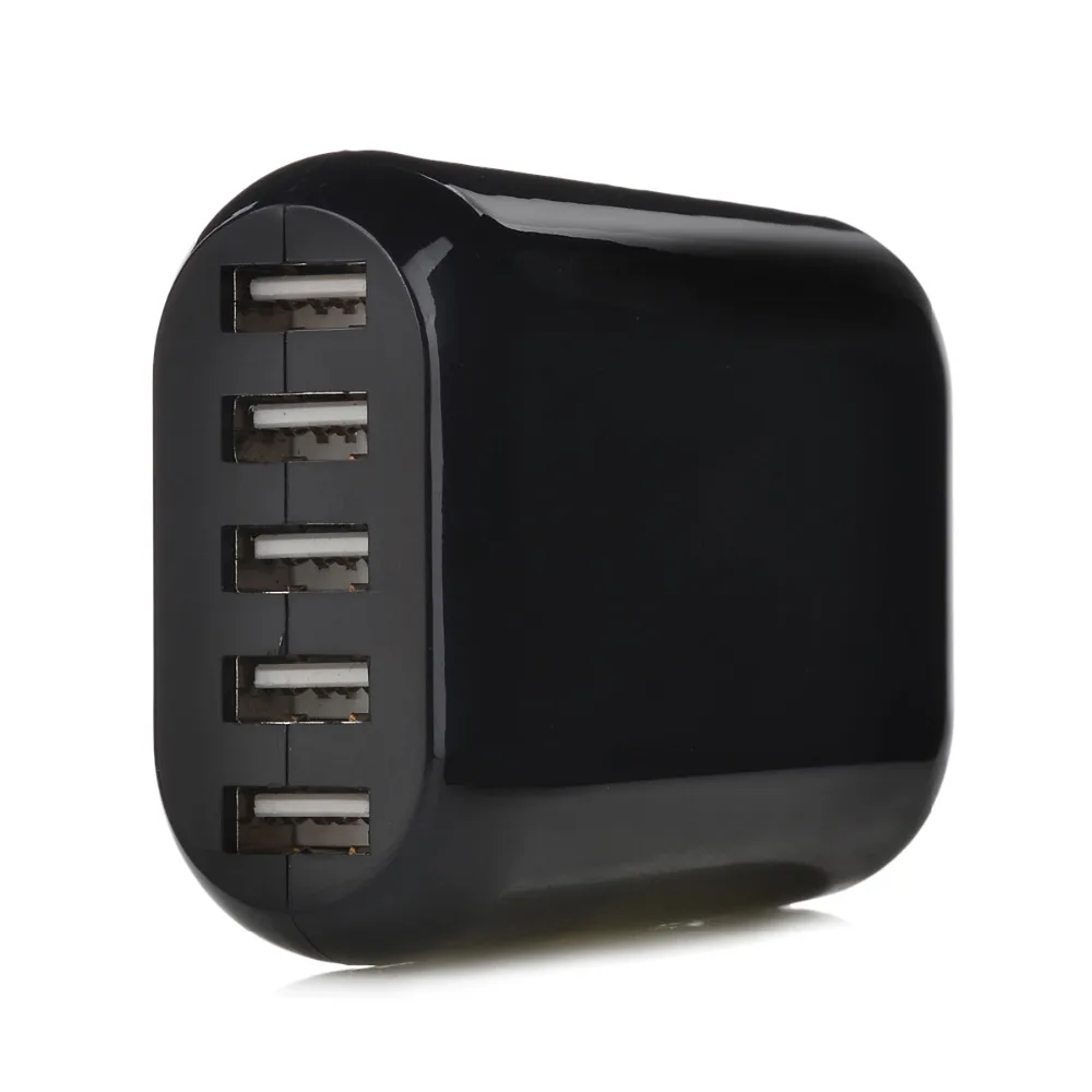 TUTUO UPS 009 USB настенное Зарядное устройство 40 Вт 5 Порты и разъёмы настольная